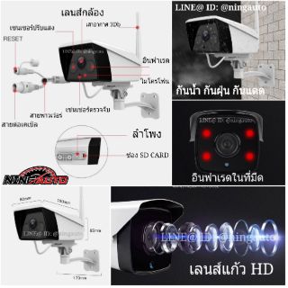 กล้องวงจรปิด Ip Camera 4G (แบบใส่ซิม)