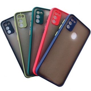 ขอบสีผิวด้าน Case Samsung M21 / M32 / M51 เคสกันกระแทก ขอบนิ่มหลังแข็ง เคสมือถือ สามารถป้องกันกล้อง