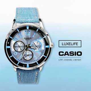 นาฬิกาข้อมือ Casio รุ่น  LTP-2084LB-2BVF Standard หญิง