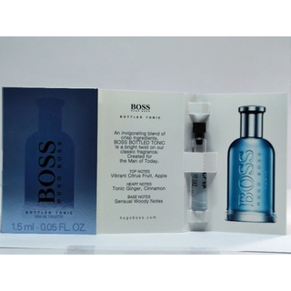 Vial 💢 HUGO BOSS 🌈 Bottled Tonic EDT 1.5ml ชนิดหัวแต้ม น้ำหอมพกพา ไวออลแท้💯