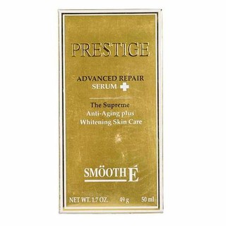 Smooth E Prestige Advanced Repair Serum สมูทอี เพรสทีจ เซรั่มฟื้นบำรุงผิว ลดเลือนริ้วรอย 50ml.