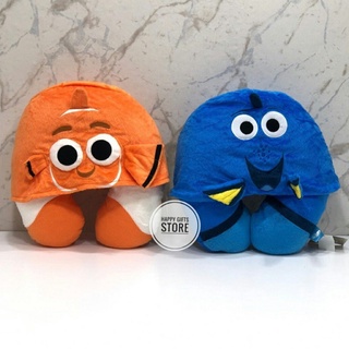 FINDING NEMO หมอนรองคอ ฮู้ด มีหมวก นีโม - ดอรี่  NEMO / DORY CUTE  (เลือกแบบ)