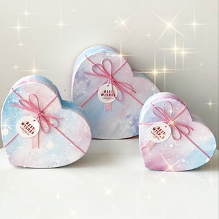 กล่องของขวัญรูปทรงหัวใจ Heart Shape Paper Box For Packaging Boxes Gift Party Box