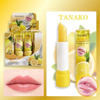 TANAKO CHANGING COLOR LIPBALM LEMON &amp; STRAWBERRY