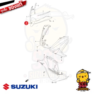 ตรา S EMBLEM S แท้ Suzuki Burgman 125/200