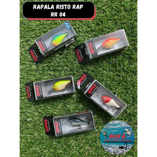 Rapala RISTO RAP RR4 [เหยื่อตกปลา] IGFAFISHINGSPORTS