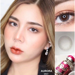 คอนแทคเลนส์ ลาย Aurora gray&amp;brown