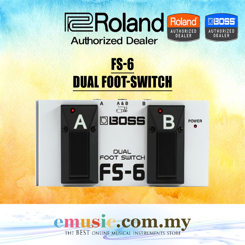 Boss FS-6 Dual Foot-Switch (FS6)