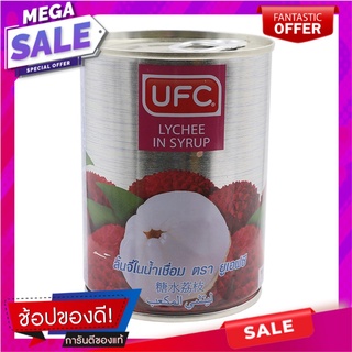 ยูเอฟซีลิ้นจี่ในน้ำเชื่อม 565กรัม UFC Lychee in Syrup 565g.