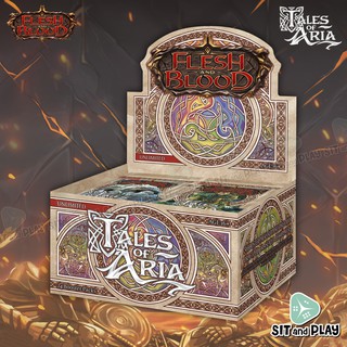 [พร้อมส่ง] Flesh and Blood TCG : Tales of Aria Booster Box - Unlimited (ELE) ซองสุ่มการ์ดเกม 1 กล่อง