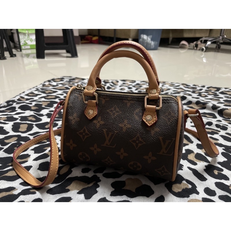 LOUIS VUITTON SPEEDY NANO #หลุยส์วิตตองนาโนมือสอง