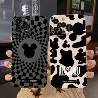 เคสป้องกันโทรศัพท์มือถือ ขอบสี่เหลี่ยม พิมพ์ลาย Mikcey สําหรับ OPPO Reno7 4G 6 8 Z 5G 5 F 7 Lite A17 A17K A77S A57S