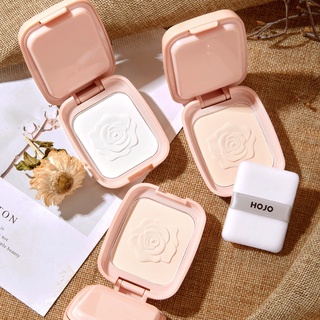 HOJO Pressed Powder [No.8108] แป้งพัฟ Powder Cake เนื้อแป้งบางเบา ปกปิด คุมมัน ผิวกระจ่างใส