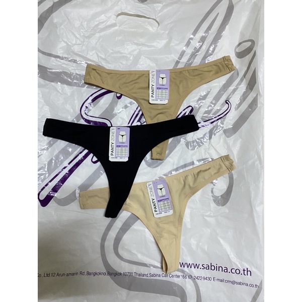 Sabina รหัส STZM1101 กางเกงชั้นใน (G-String) รุ่น Panty Zone