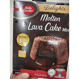 Betty  Molten Lava Cake Mix ครอกเกอร์ลาวาเค้ก เบตตี้ 400g.