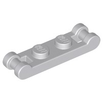 [108] ชิ้นส่วนเลโก้ Lego Part Plate, Modified 1 x 2 with Handles on Ends (18649) ราคา/ชิ้น
