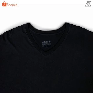 Expogarment เสื้อยืดสีดำ (ไซต์ใหญ่) คอกลม คอวี คอตตอน100% ไซส์2XL - 6XL