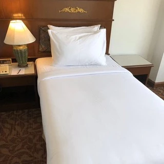 ผ้าปูที่นอน 6ฟุต 5ฟุต 3.5ฟุต cotton100% รัดมุม ลายริ้ว ทอ300เส้น เกรดโรงแรม