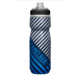 กระติกน้ำ Camelbak รุ่น Podium Chill Outdoor 21oz ปี 2022 สีน้ำเงิน Navy Stripe , สีเทา Grey Blue Stripe 2022