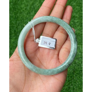 JB59029 หยก พม่า แท้ Jade กำไลหยก (Jadeite bracelet) พม่า (Myanmar)