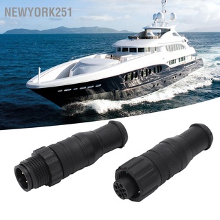 Newyork251 ตัวผู้ ตัวเมีย 5 Pin Ip67 กันน้ํา สําหรับ Nmea 2000 Terminators M12 2 ชิ้น