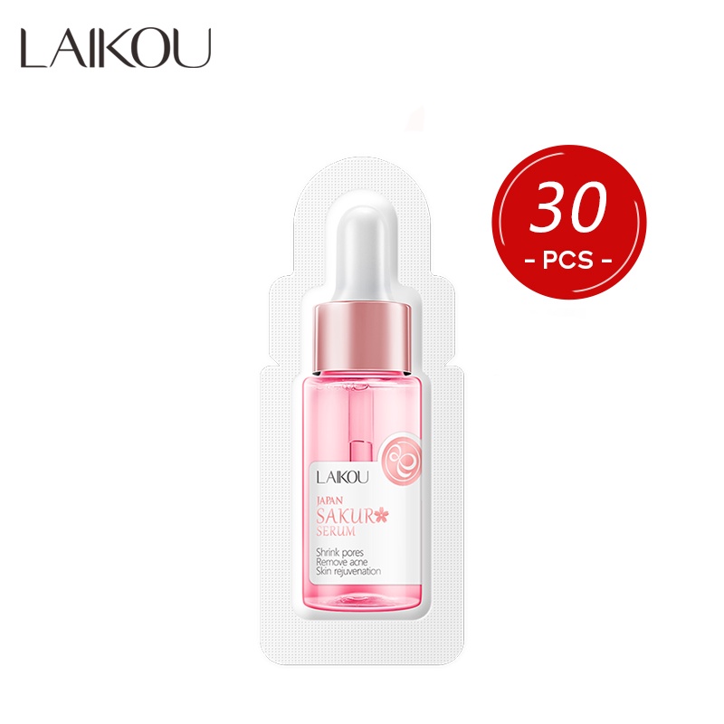 Laikou เซรั่มซากุระ โทนสีผิวกระจ่างใส เครื่องสําอางเกาหลี