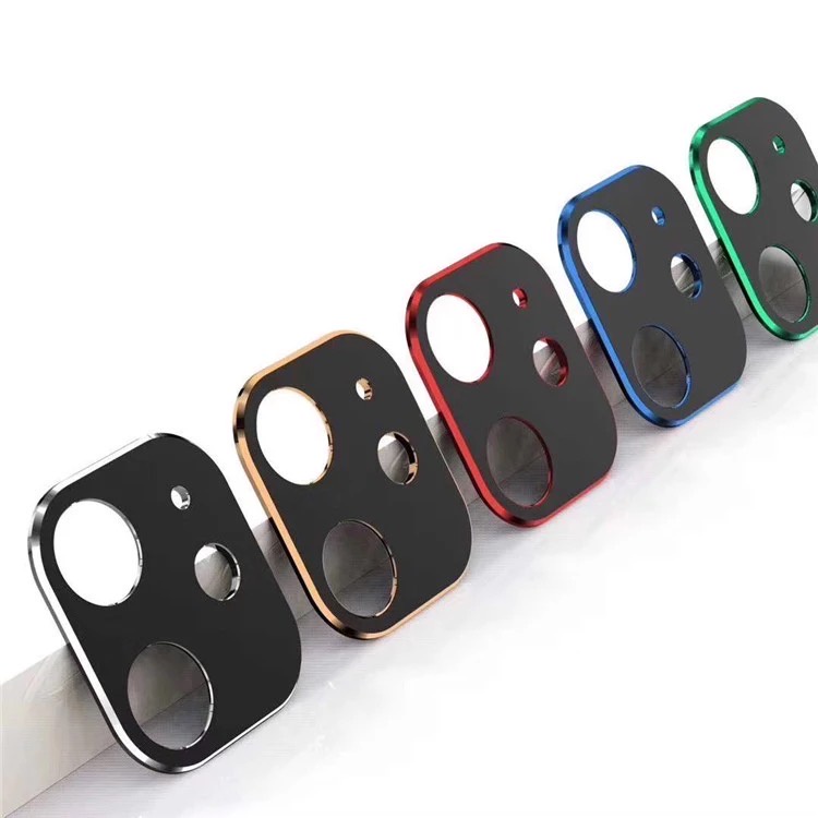 Camera ฟิล์มกระจก กรอบรอบกล้อง สำหรับ ไอโฟน 11 11Pro 11Pro ฟิล์มกระจก Temperdglass Aluminum