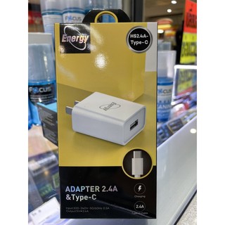 ชุดชาร์จType-C ชุดชาร์จ2.4แอมป์ ได้ทั้งหัวและสาย Adapter2.4A &amp; Type-C สำหรับชาร์จโทรศัพท์รุ่นที่สายเป็นหัวType-C