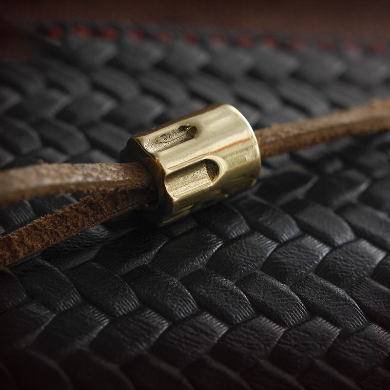 CNEDC DIY Brass Knife Beads Copper Material Making Knife Handle CNC Keychain Pendant Multi Tools Par