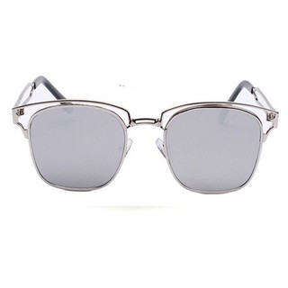 ﻿BiNFUL แว่นตากันแดด (รุ่น : AS732) Silver Frame White quicksilver