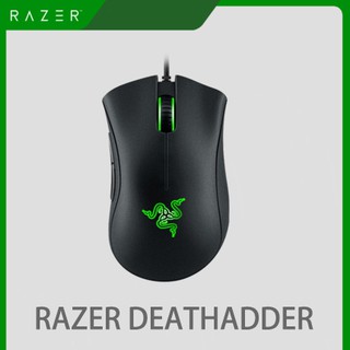 RAZER MOUSE (เมาส์) DEATHADDER ESSENTIAL GAMING GEAR - รับประกัน 2 - Y