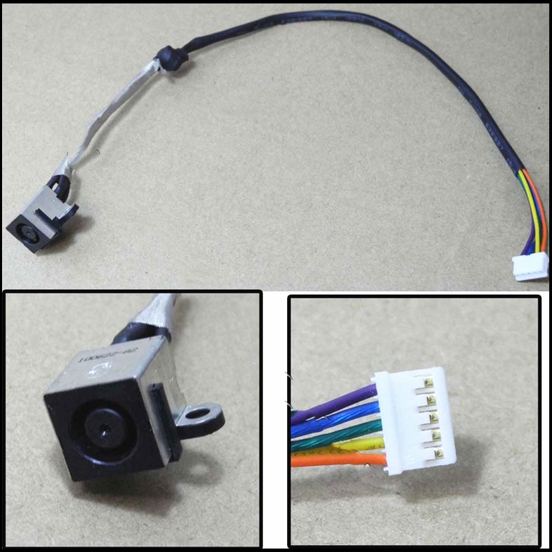 14R Vostro Dell N4110 3450 V3450 แล็ปท็อปสายไฟ DC ชาร์จพอร์ตเชื่อมต่อ ttc