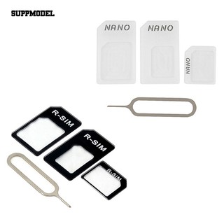 supp 3 in 1 nanosim card to micro sim card to standard sim การ์ดอะแดปเตอร์แปลงสายเคเบิ้ล