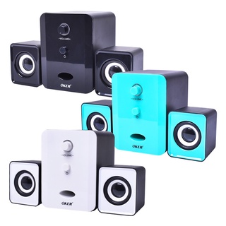 OKER AUX SPEAKER DESKTOP SPEAKERS 2.1 USB SP-835