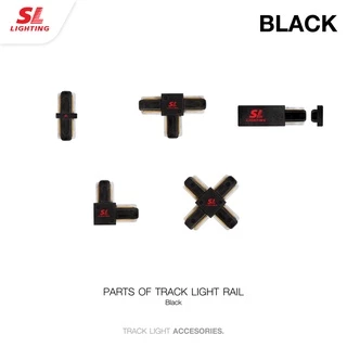 SL LIGHTING | Track Rail, Track Accessories - รางแทร็คไลท์และอุปกรณ์เสริมราง รุ่น TL-B, TL-W ขนาด 1 เมตร