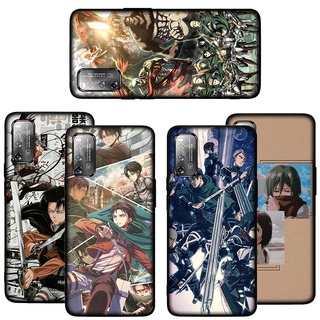 เคสซิลิโคนนิ่ม ลายอนิเมะ Attack On Titan Bo78 สําหรับ Xiaomi Redmi S2 9T 9A 9C Nfc 9 Prime 10 K40 Pro 10X