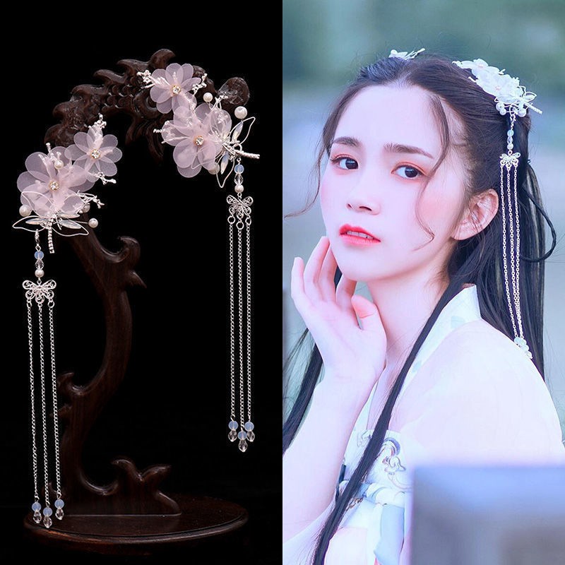 Hanfu Headdress Hanfu Head Crown Kids Phoenix Style Hair Accessories ...