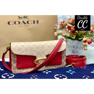 (แท้ 💯%‼) COACH TABBY SHOULDER BAG 26 IN BLOCKED SIGNATURE