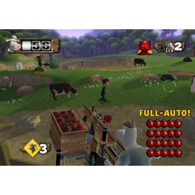 Ps2 เกมส์ Barnyard ปลายทางได้