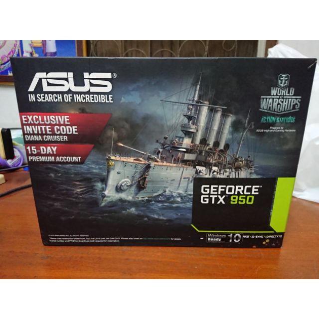 การ์ดจอ ASUS GTX950 2GB มือสอง