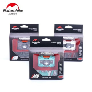 ไฟคาดหัว Naturehike Rechargeable Headlights TD-02 กันน้ำ IPX4 Headlamp รุ่น NH00T002-D