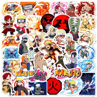 ❉ Naruto - Series 03 Anime Stickers ❉ 50Pcs/Set DIY Fashion Decals Doodle Stickers สติ๊กเกอร์