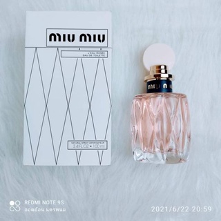 Tester MIU MIU Leau Rosee edt 100ml