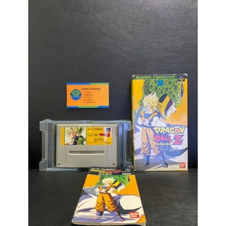 ตลับเกม(SFC) Dragon Ball Z Super Butouden ภาคต่อสู้ ตลับแท้มือสอง(BOX SET) Super Famicom game
