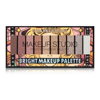 SIVANNA COLORS MAKEUP STUDIO PRO BRIGHT MAKEUP PALETTE : HF537 | อายแชโดว์