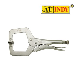 AT INDY Locking C-Clamp With 11" คีมล๊อคตัวซี 11”  K102