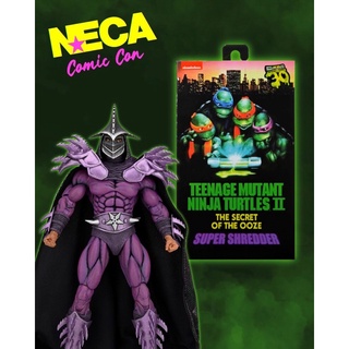 NECA Super Shredder Teenage Mutant Ninja Turtles II secret of the Ooze