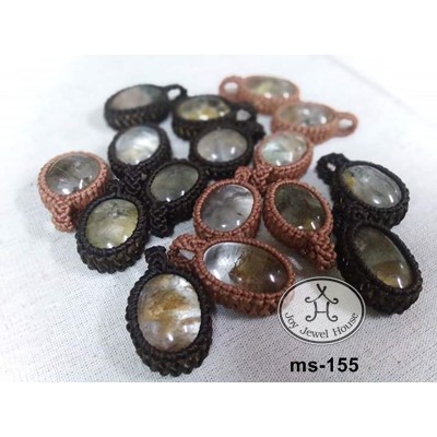 ms-155 จี้โป่งข่ามถักเชือกเทียน
