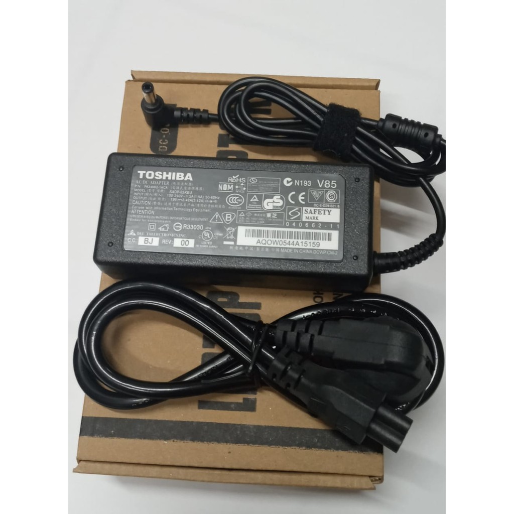 เครื่องชาร์จ Toshiba C600 C640 U400 L640 C850 L735 L645 L730 OEM