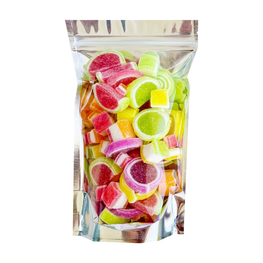 ถุงใหญ่ 500g/1kg. เยลลี่คละลาย หอม หวาน หนึบหนับ ขนม เยลลี่
